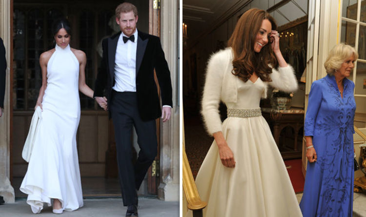 Meghan Markle evening gown vs Kate Middleton: How the ...